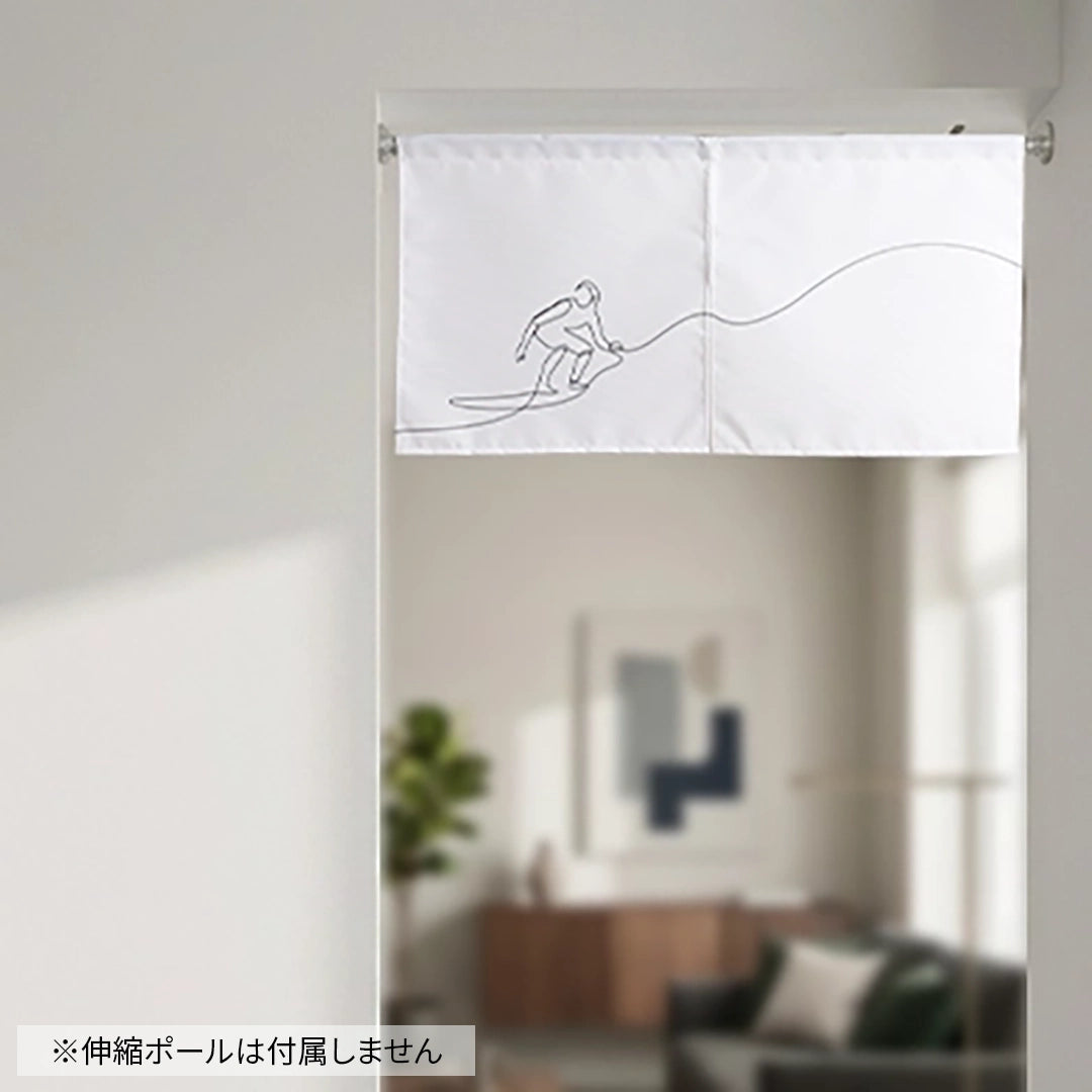 西海岸A_ファブリック・パーティション
